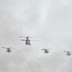 3 Apaches en 1 Chinook - 2004