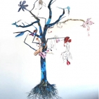 Blue tree