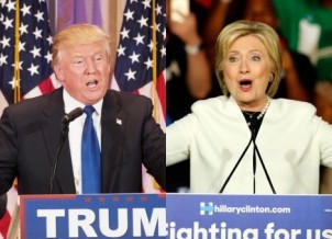 trump-en-clinton